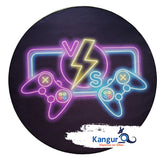 (202205100377) ALFOMBRA GAMER PLAY NEON