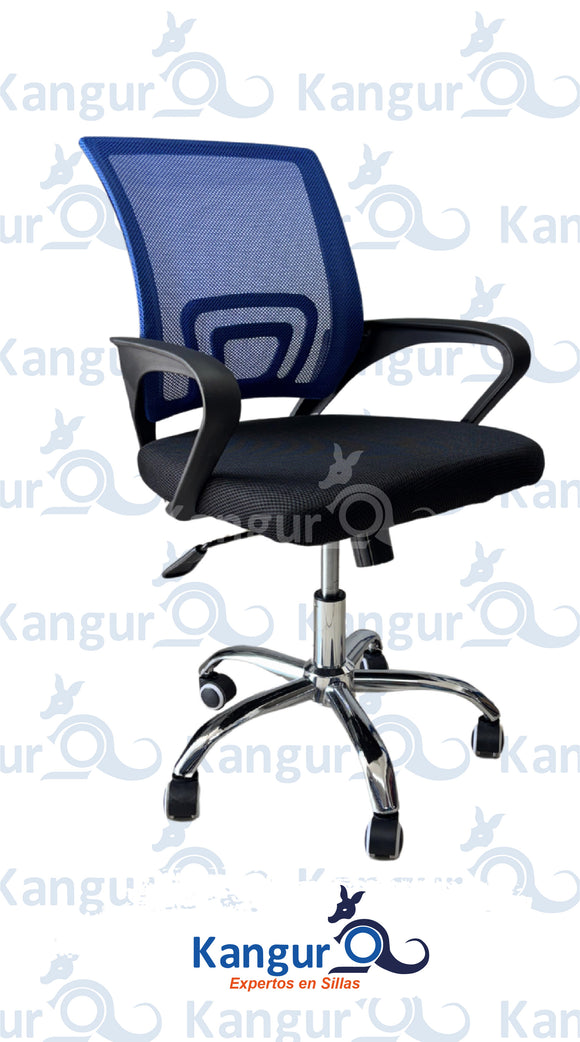SILLA MESH A02 AZUL