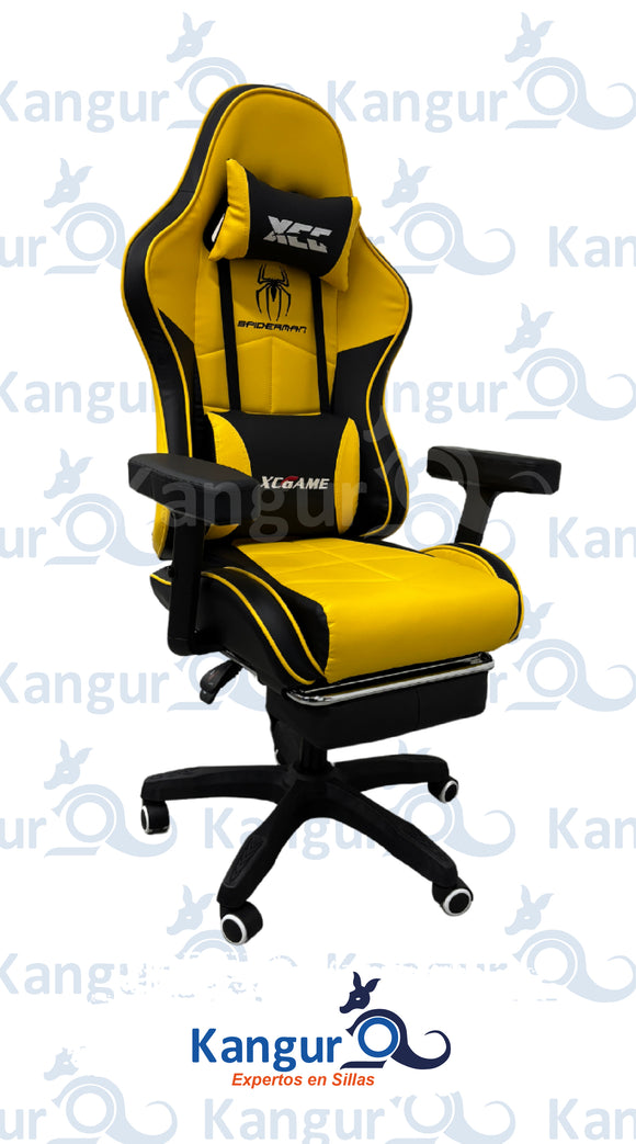 SILLA GAMER XCGAME AMARILLA