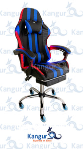 SILLA GAMER CHAO 069 RGB AZUL