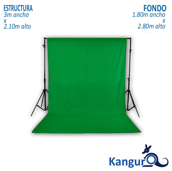 KIT PANTALLA DIGITAL VERDE + ESTRUCTURA